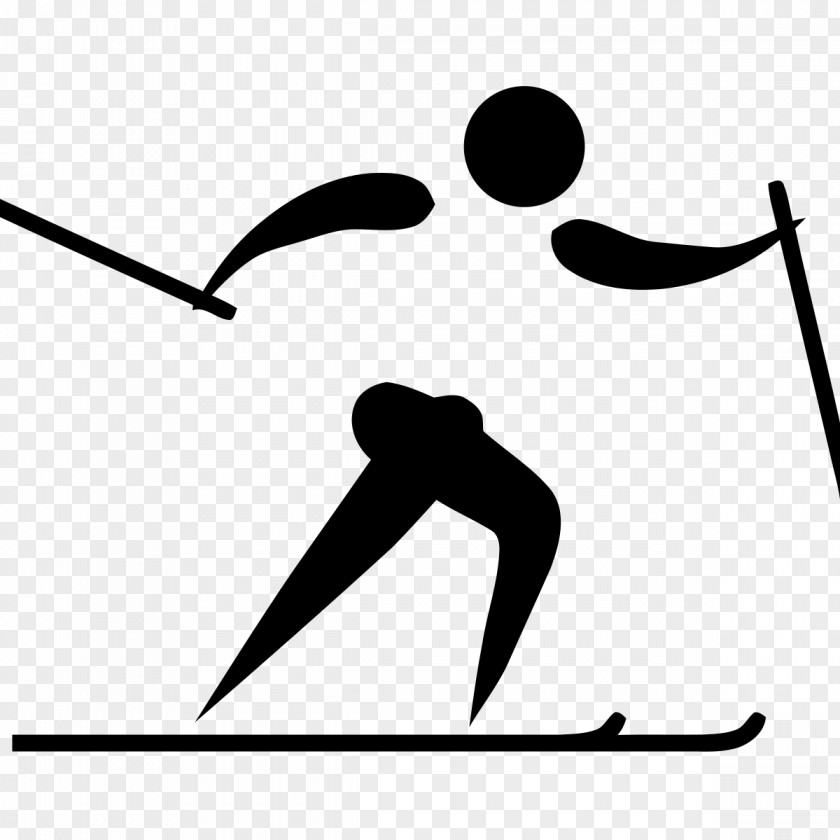 Sports Activities Winter Olympic Games Cross-country Skiing Pictogram PNG