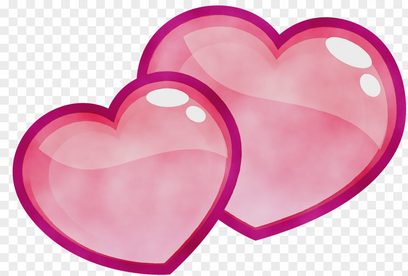 Cloud Love Heart Pink Magenta Violet Clip Art PNG