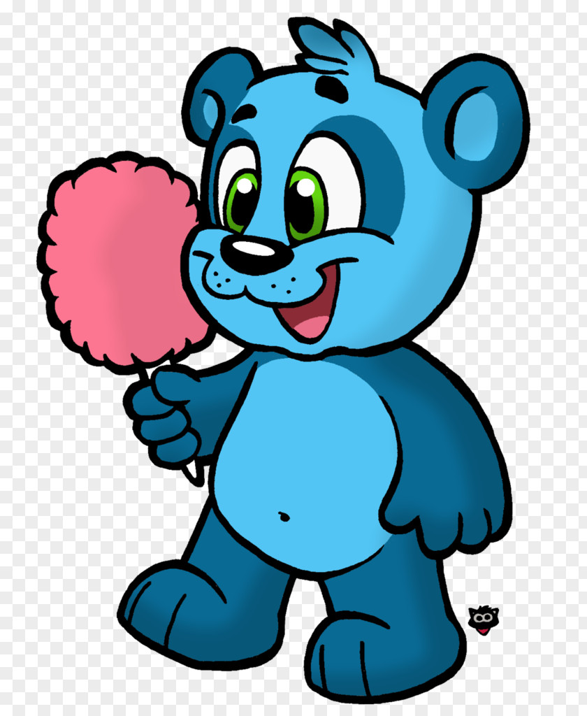 Cotton Candy Giant Panda Stick Cartoon PNG