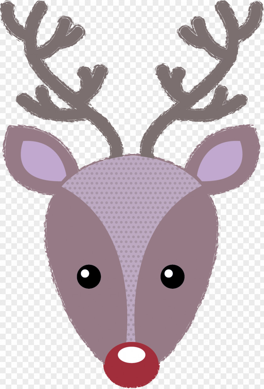 Fawn Snout Reindeer PNG