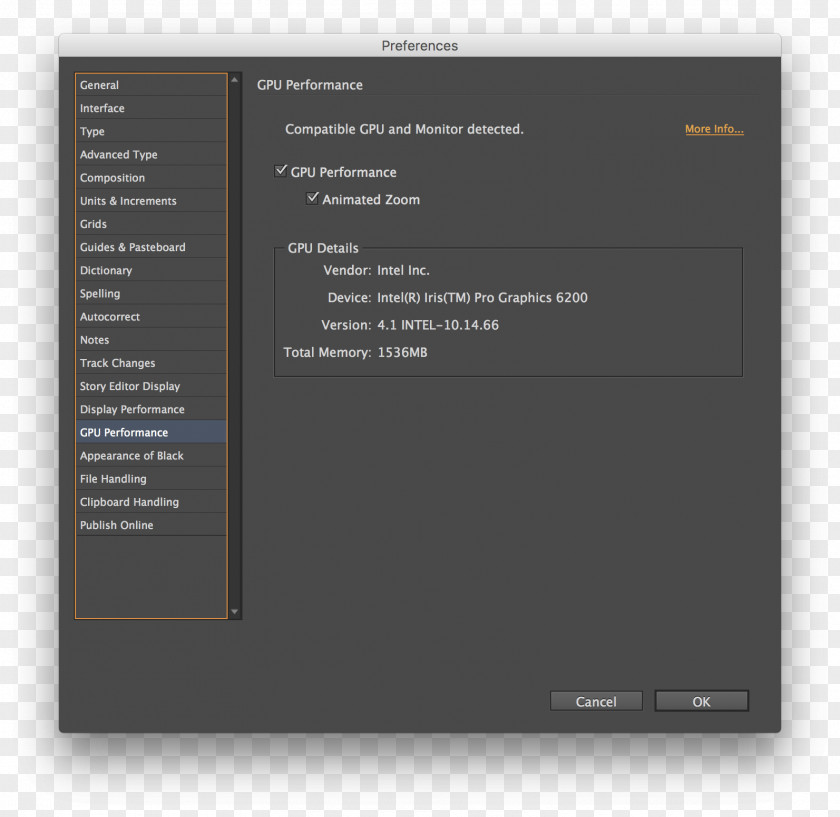Performance Adobe InDesign Premiere Pro Document Screenshot PNG