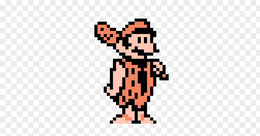 Sprite The Flintstones: Rescue Of Dino & Hoppy Pixel Art Father PNG