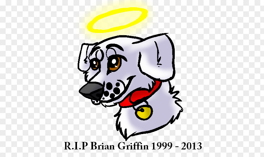 Brian Griffin Dog Breed Sticker Snout Clip Art PNG
