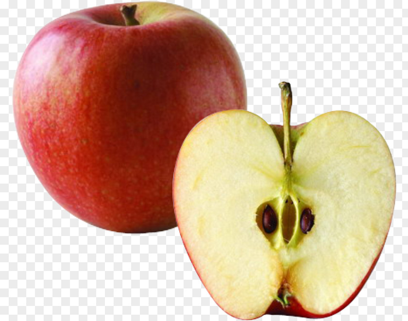 Cut Red Apple Download Icon PNG