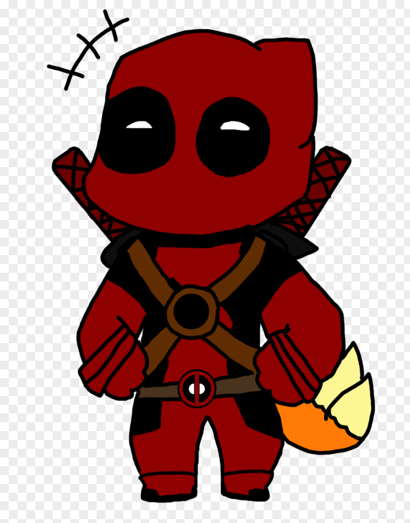 Deadpool Mask Cartoon Fiction Clip Art PNG