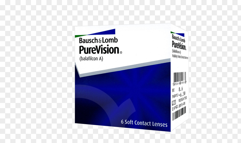 Lentil Bausch + Lomb PureVision Contact Lenses Astigmatism & PNG