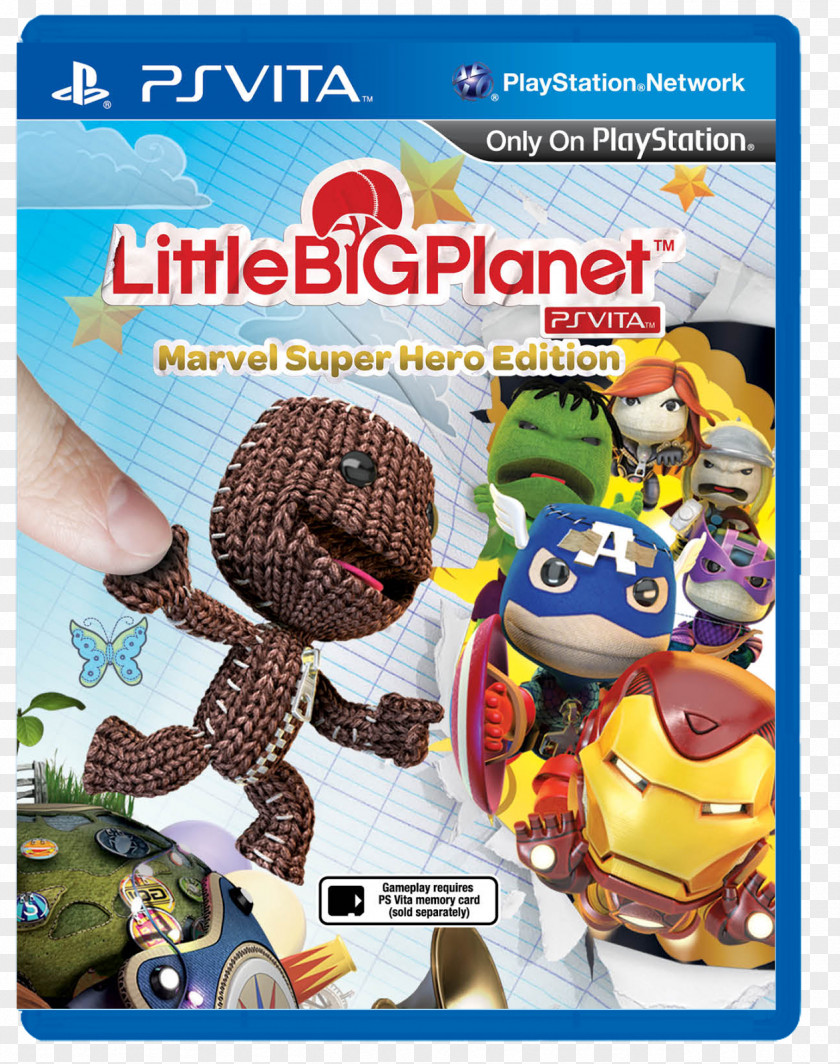 LittleBigPlanet PS Vita PlayStation Lego Marvel Super Heroes PNG