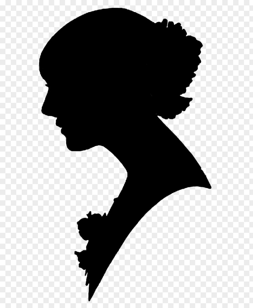 Watercolor Woman Like Silhouette Clip Art PNG