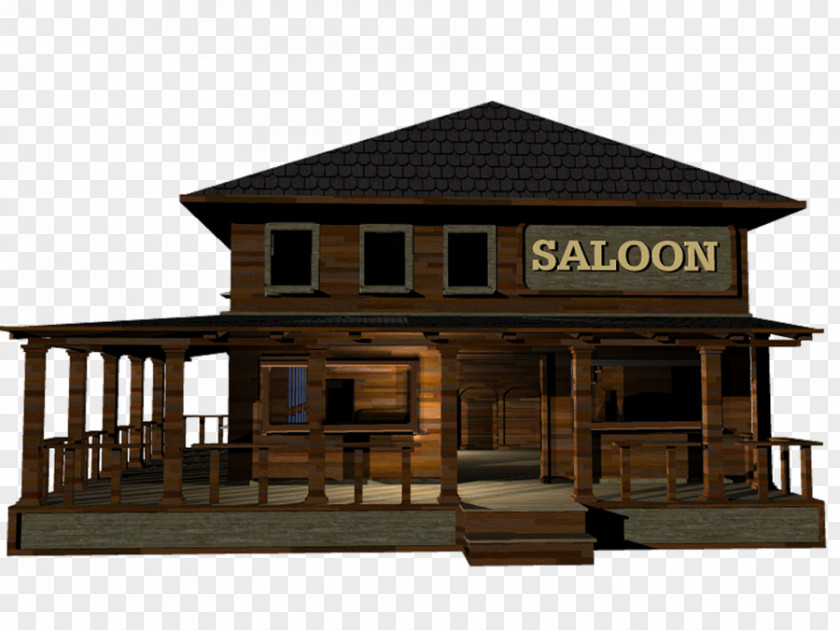 Western Saloon Hotel PNG