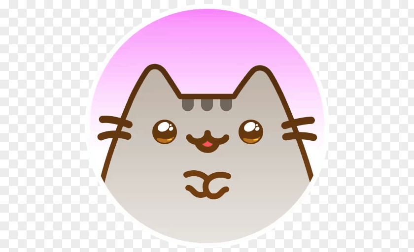 Cat Pusheen YouTube Desktop Wallpaper PNG