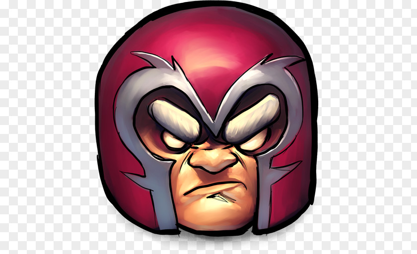 Comics Magneto Fictional Character Headgear Smile Face PNG