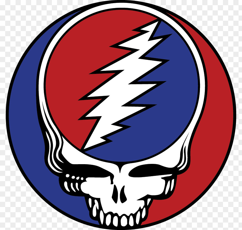 Grateful Dead Winterland Ballroom Steal Your Face Logo Deadhead PNG