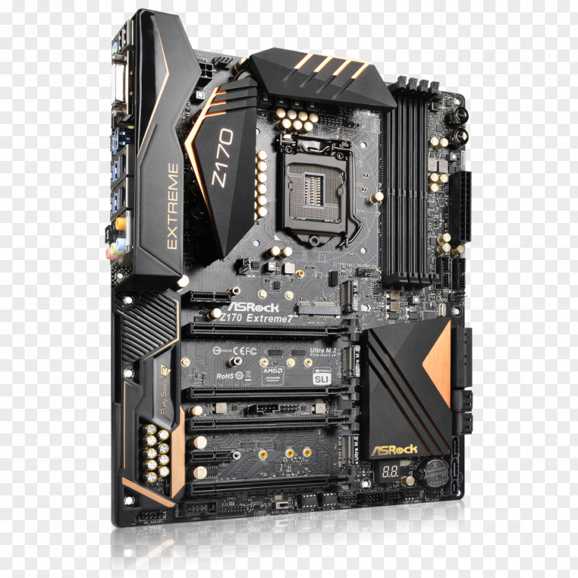 Power Socket Intel Motherboard LGA 1151 ASRock AMD CrossFireX PNG
