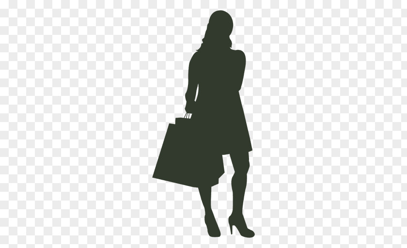 Silhouette Drawing Woman PNG