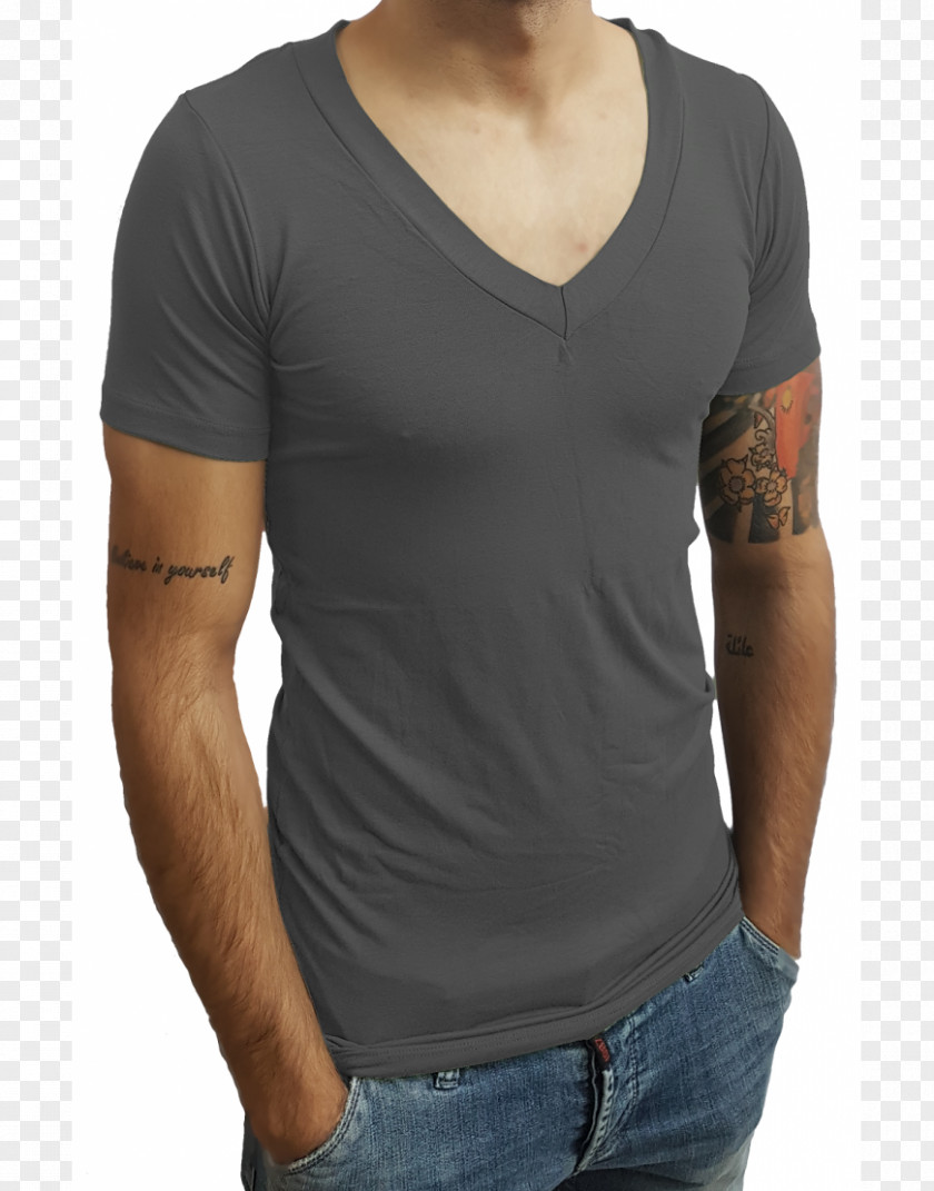 T-shirt Long-sleeved Collar Fashion PNG