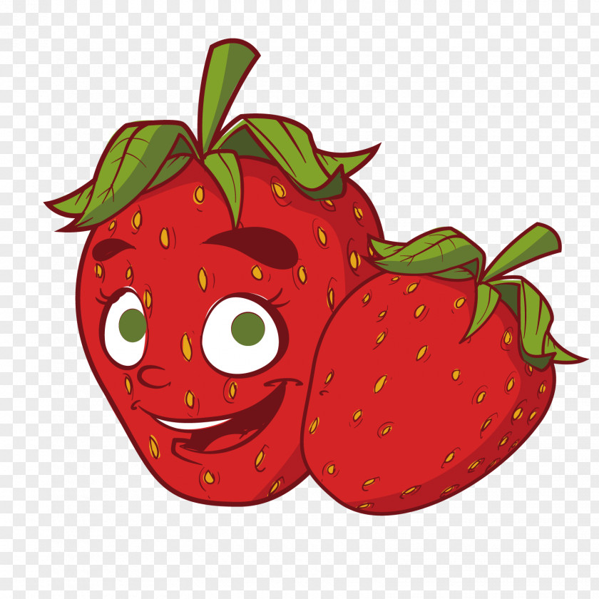 Vector Strawberry Party Euclidean Banana Fruit PNG