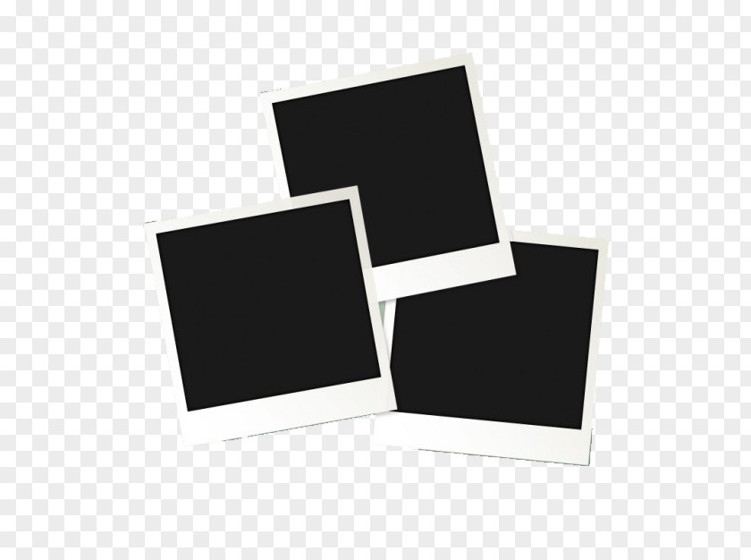 Black Frame Instant Camera Polaroid Corporation Download PNG