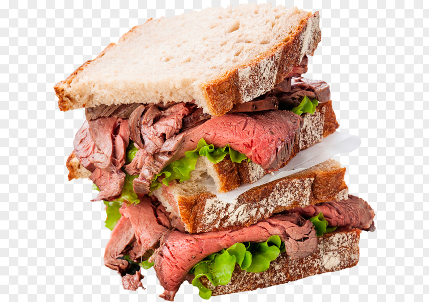 Meat Roast Beef Sandwich Corned Bocadillo Steak PNG