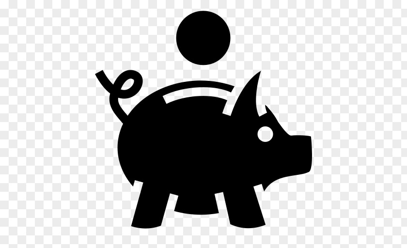 Blackandwhite Suidae Snout Boar Logo Black-and-white PNG