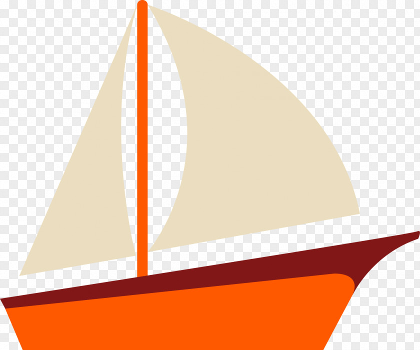 Cartoon Boat Vector Sail Watercraft PNG