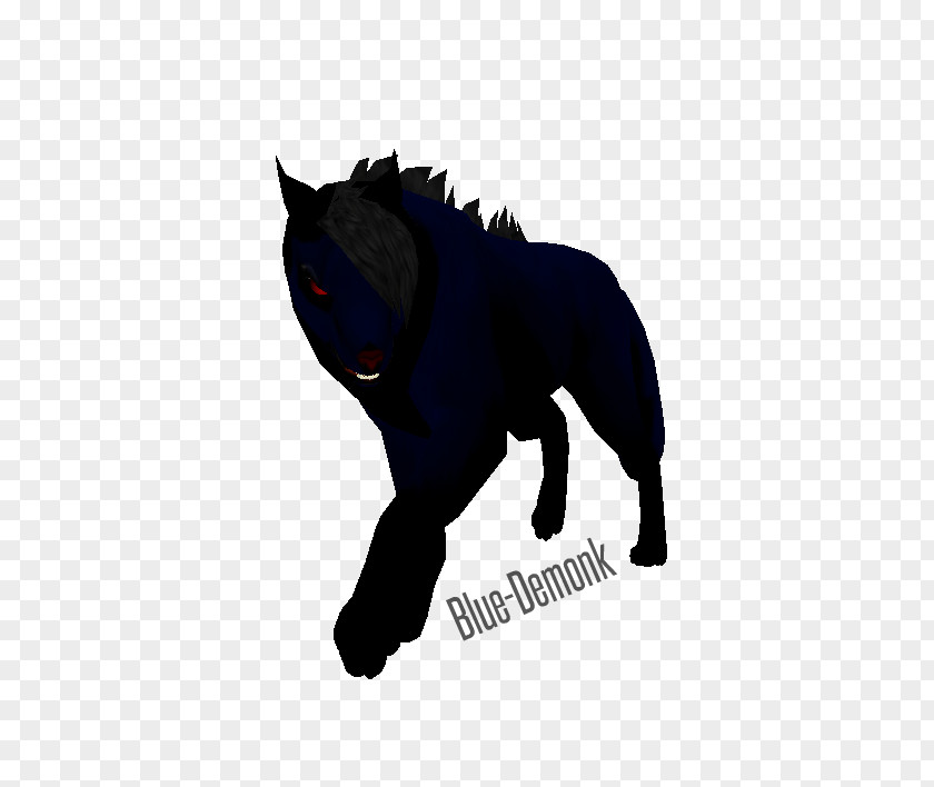 Demon Mustang Pony Stallion Dog Pack Animal PNG