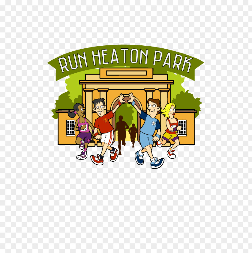 Heaton Park 5K 10K Run Running Great Manchester PNG
