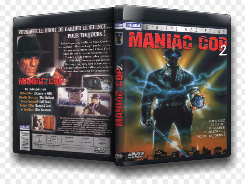 Maniac Matt Cordell Cop Film Series Cinematography Streaming Media PNG