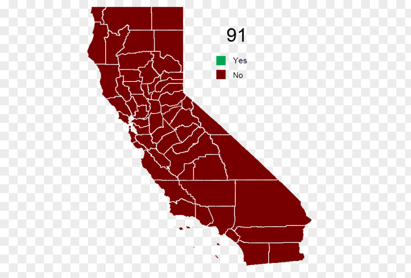 Map California Royalty-free Vector PNG