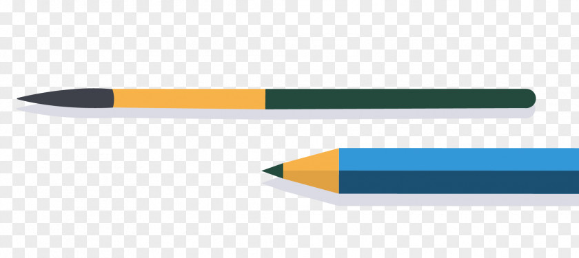 Pencil Brush Angle PNG