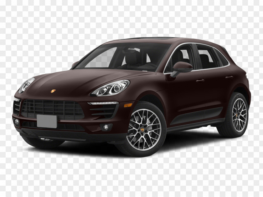 Porsche 2016 Macan S SUV Car Sport Utility Vehicle Turbo PNG