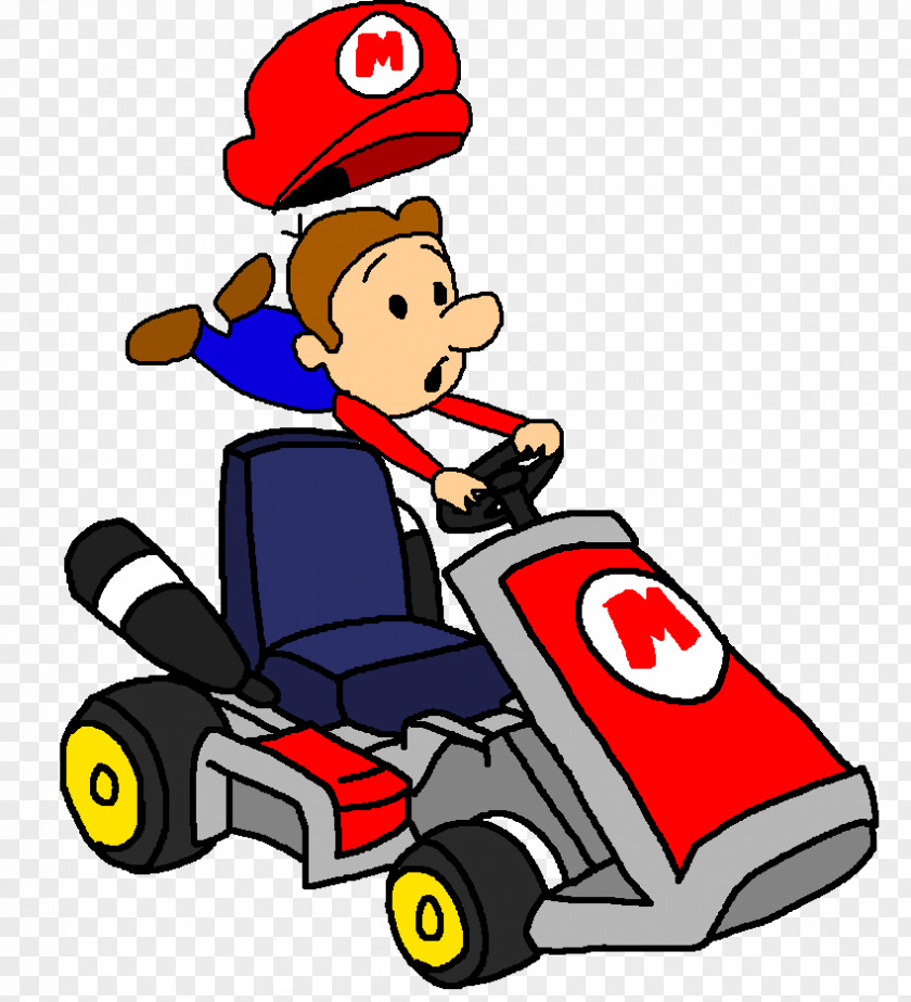 Baby Mario Super Kart Wii Bros. 8 PNG