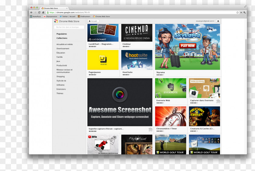 Chrome Web Store Page Display Advertising New Media Multimedia PNG