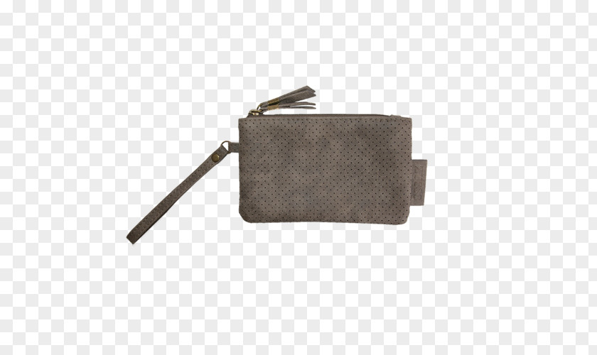 Design Coin Purse Dubbel Taupe PNG