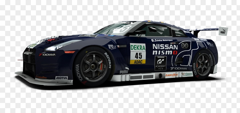 Endurance Racing Motorsport Nissan GT-R Sports Car RaceRoom PNG