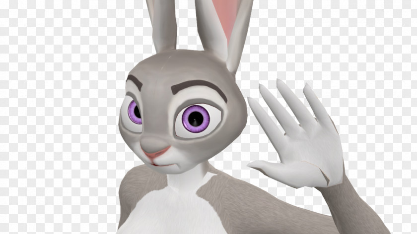 Judy Hopps 3d Rabbit Hatsune Miku MikuMikuDance Lt. DeviantArt PNG