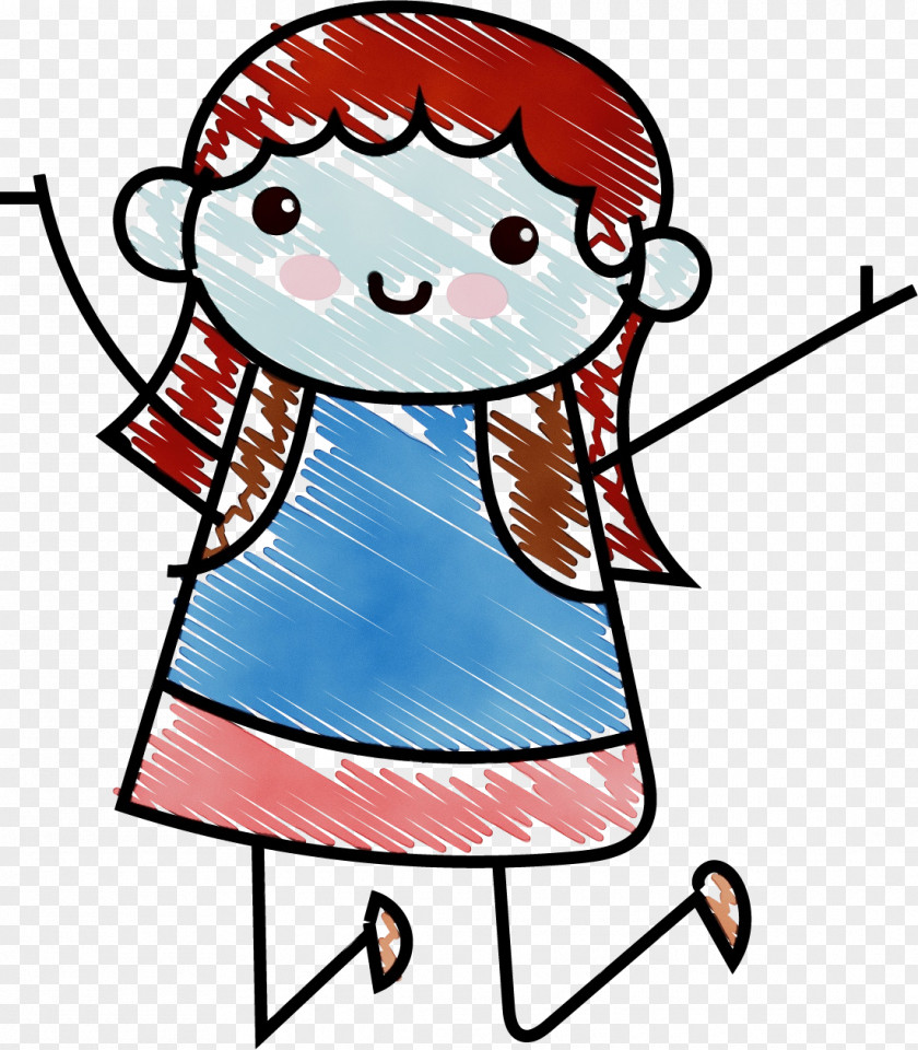 Line Art Behavior Watercolor Cartoon PNG