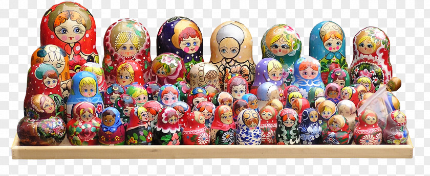 Matryoshka Russia Ukraine Doll Toy PNG