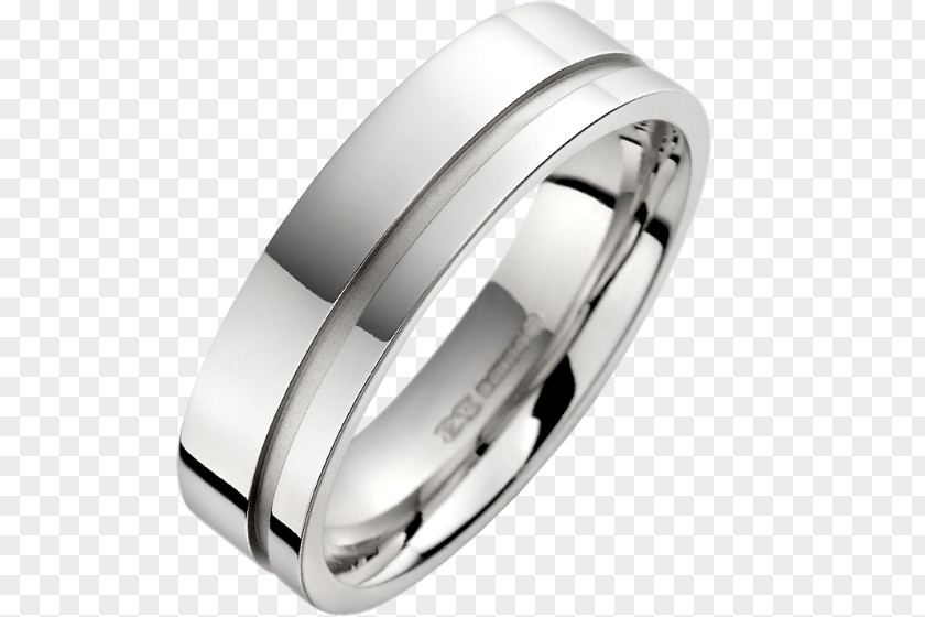 Men's Flat Material Wedding Ring Diamond Gold Brilliant PNG