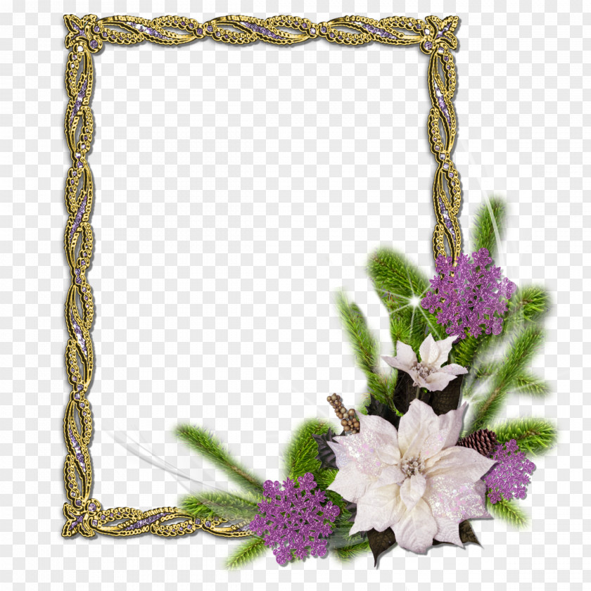 Mood Frame Picture Floral Design PNG