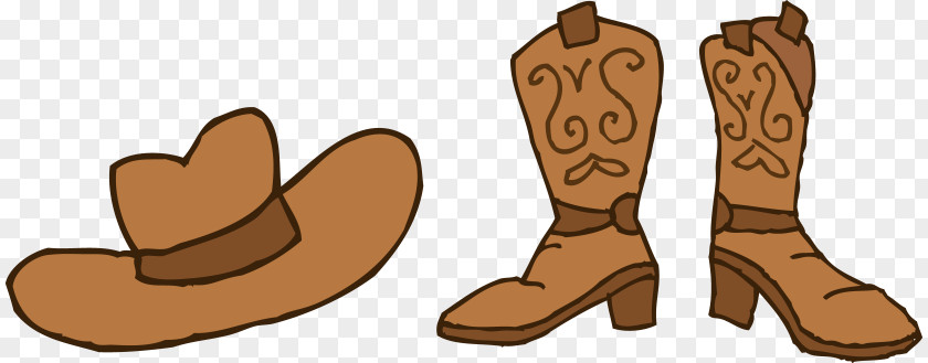 Boot Cowboy Clip Art PNG