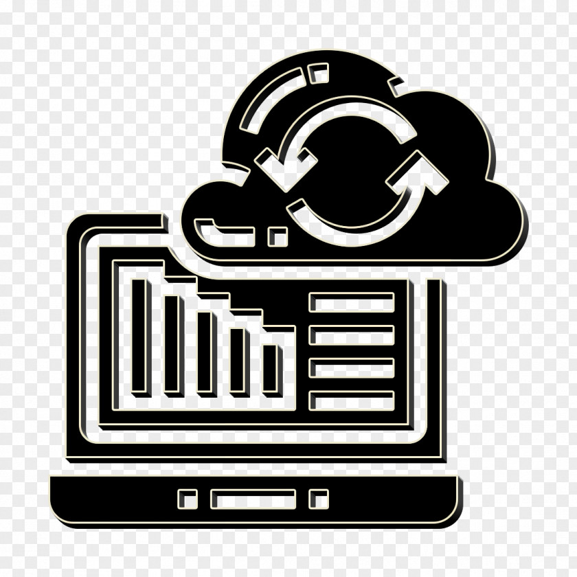 Cloud Icon Business Analytics Syncronization PNG