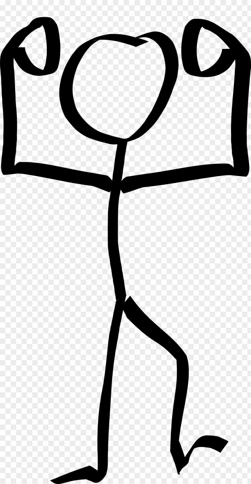 Hand Drawn Tour Stick Figure Clip Art PNG