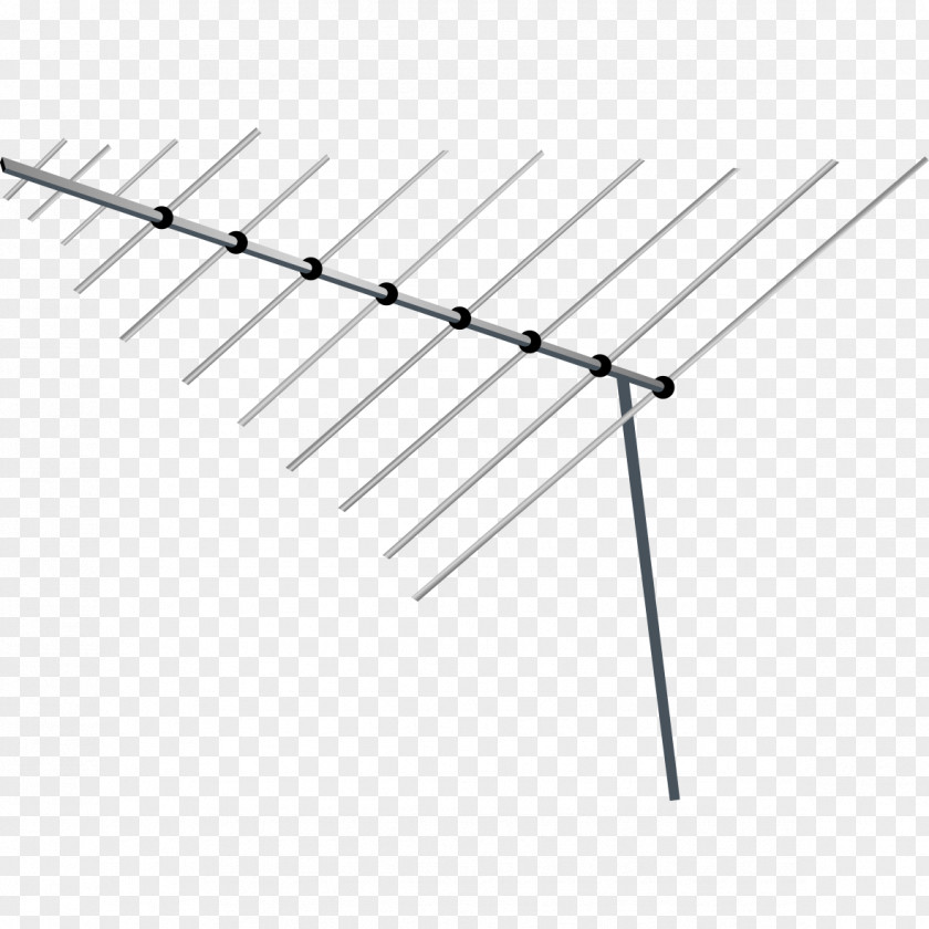 Hand-painted Rod Antenna Signal Reception Icon PNG