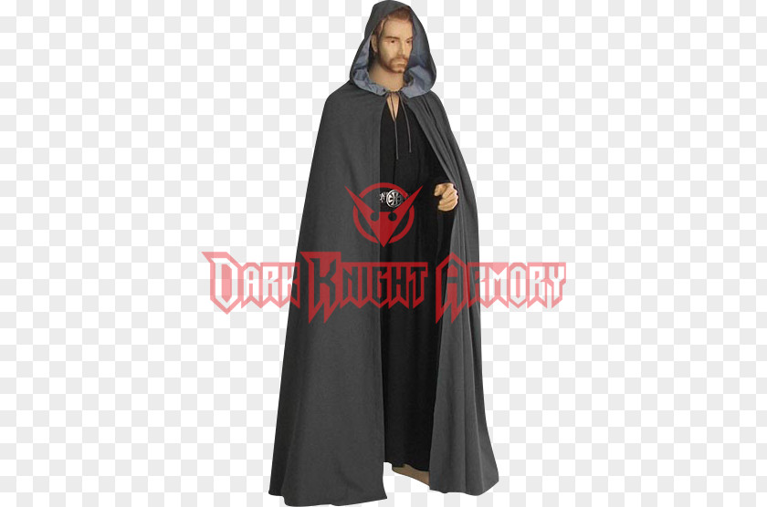 Hooded Cloak Middle Ages Crusades Cape Knight Surcoat PNG