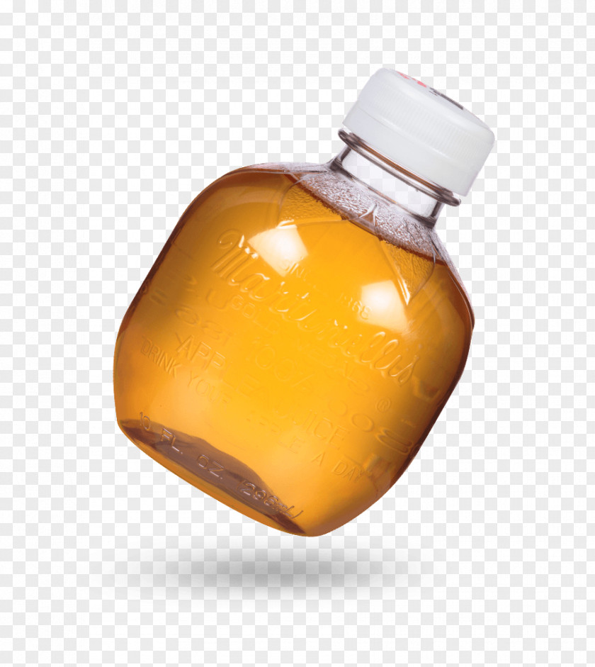 Juice Glass Apple Cider Bottle PNG