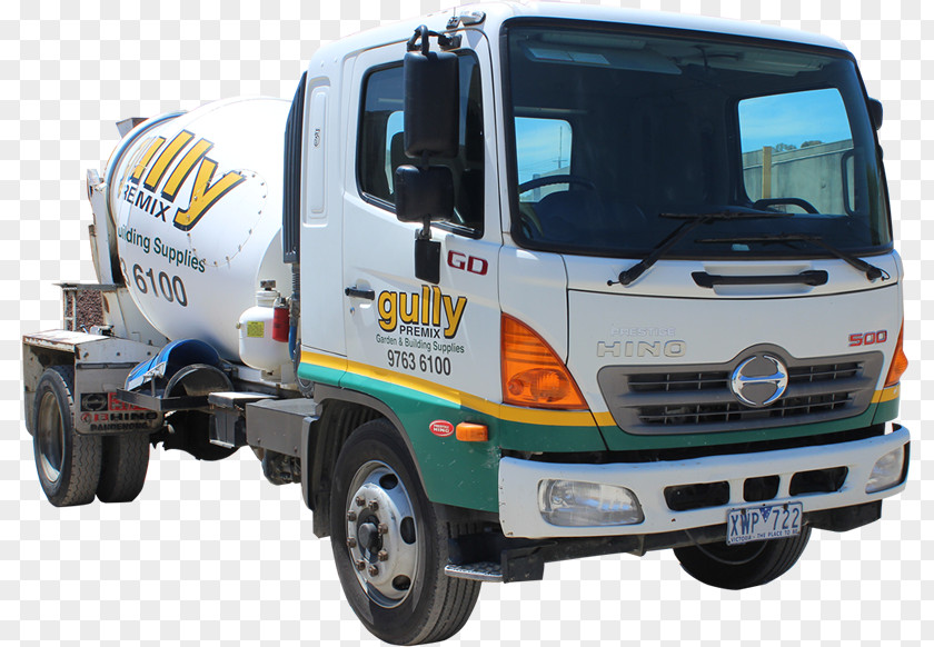 Concrete Truck Gully Garden & Building Supplies Premix Ferntree Road LDV PNG