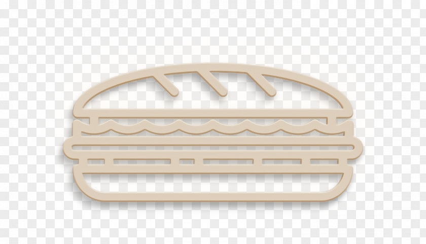Fast Food Icon Bread Sandwich PNG