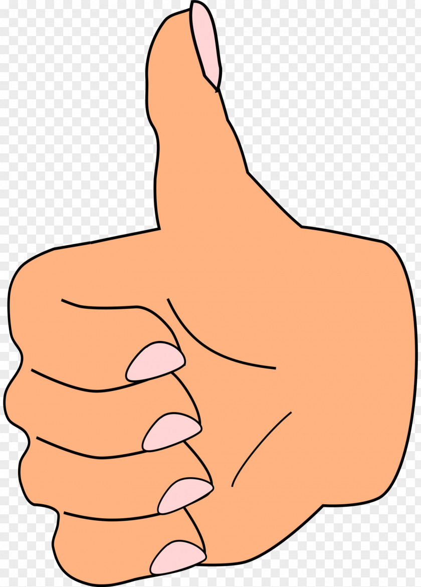 Good Job Thumb Signal Clip Art PNG