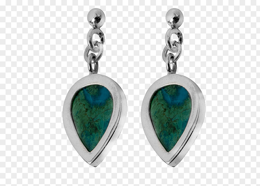 Green Drop Earrings Earring Turquoise Eilat Stone Silver Charms & Pendants PNG