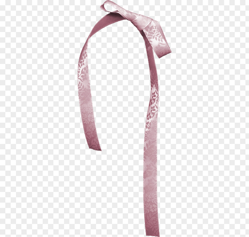 Lilac Bow Ribbon Textile Satin PNG